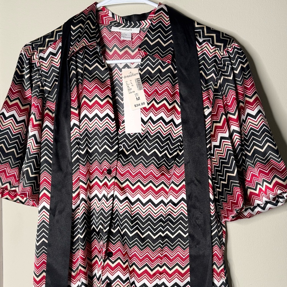 Dressbarn Womens M Blouse